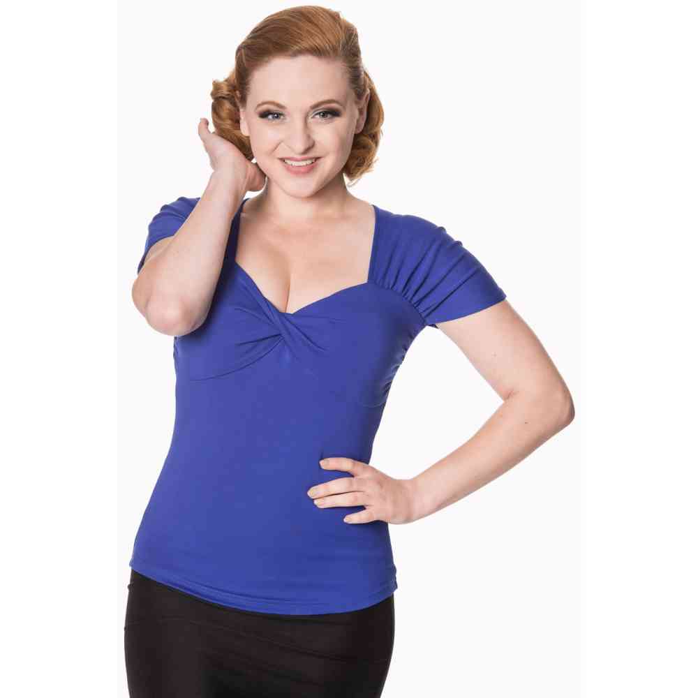 Dancing Days - SHE WHO DARES Top - Blauw